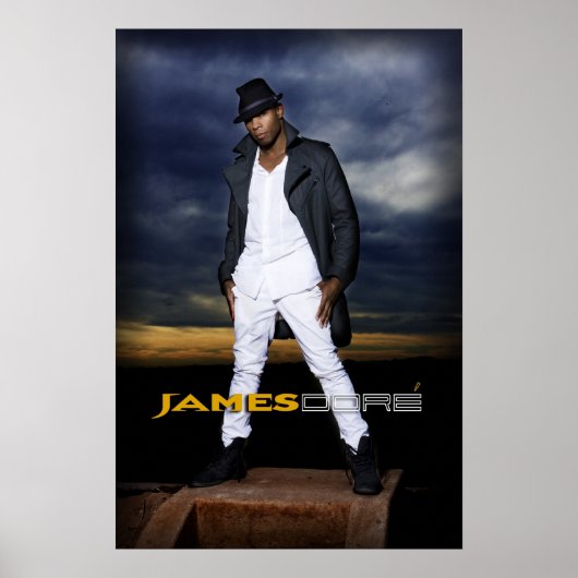 James Dore' TFrench Poster Eyes up (Voorkant)