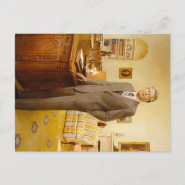 James Earl Carter schilderde een Amerikaans Presid Briefkaart