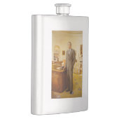 James Earl Carter schilderde een Amerikaans Presid Flacon (Rechts)