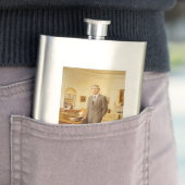 James Earl Carter schilderde een Amerikaans Presid Flacon (Voorbeeld)