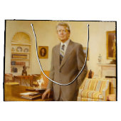James Earl Carter schilderde een Amerikaans Presid Groot Cadeauzakje (Achterkant)