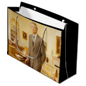 James Earl Carter schilderde een Amerikaans Presid Groot Cadeauzakje (Voorkant Gekanteld)