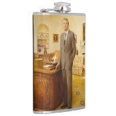 James Earl Carter schilderde een Amerikaans Presid Heupfles (Rechts)