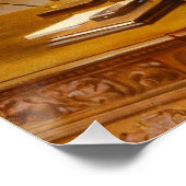 James Earl Carter schilderde een Amerikaans Presid Perfect Poster (Hoek)