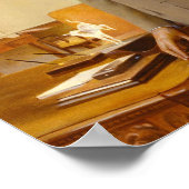 James Earl Carter schilderde een Amerikaans Presid Poster (Hoek)