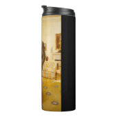 James Earl Carter schilderde een Amerikaans Presid Thermosbeker (Geroteerd rechts)