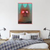 James Earl Jonestown Monument Surrealisme Canvas Afdruk (Insitu (Slaapkamer))