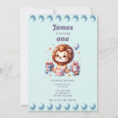 James' Eerste Verjaardag Kaart (Voorkant)