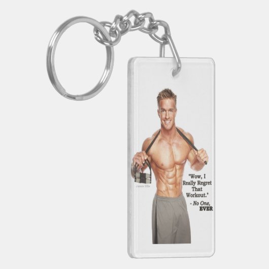 James Ellis Double - Sided Sleutelhanger (Voorkant Links)