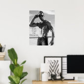 James Ellis gaat de afstand 24x20 Poster (Thuiskantoor)