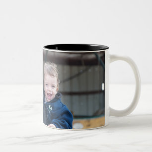 James en Tristan Tweekleurige Koffiemok