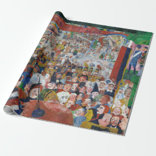 James Ensor Christus's binnenkomst in Brussel in 1 Cadeaupapier