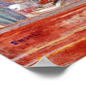 James Ensor Un bon munt chez moi Poster (Hoek)