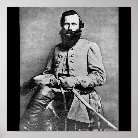 James Ewell Brown Stuart circa 1833-1864 Poster (Voorkant)