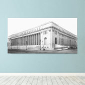  James Farley NYC Post Kantoor Foto Canvas Afdruk (Insitu (Houten vloer))