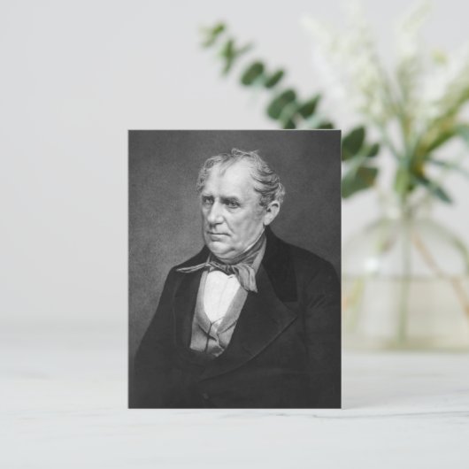 James Fenimore Cooper Briefkaart (Staand voorkant)