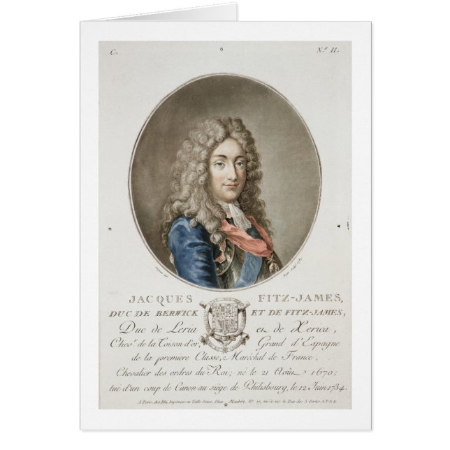 James Fitzjames (1670-1733), 1e hertog van Berwick (Voorkant)