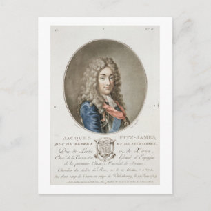James Fitzjames (1670-1733), 1e hertog van Berwick Briefkaart