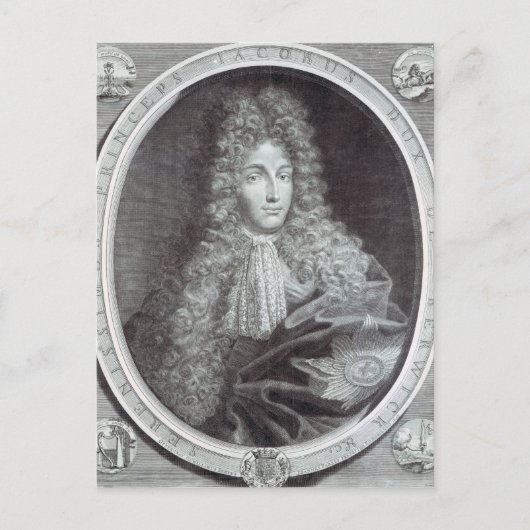 James Fitzjames Duke of Berwick Briefkaart (Voorkant)
