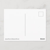 James Francis Edward Stuart Briefkaart (Achterkant)