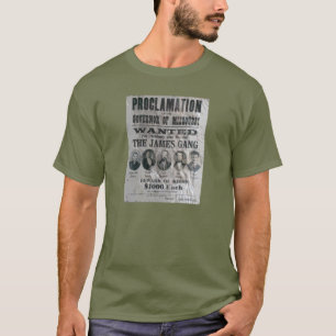 James Gang Gezocht Poster T-shirt
