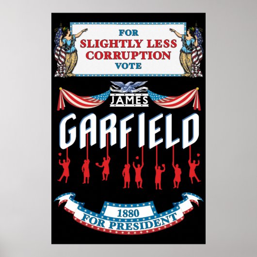 James Garfield 1880 Campaign Poster (Voorkant)