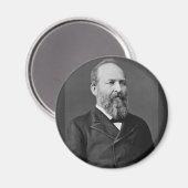 James Garfield 20 Magneet (Voorkant / Achterkant)