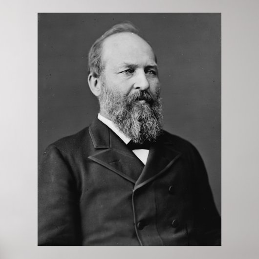 James Garfield 20 Poster (Voorkant)