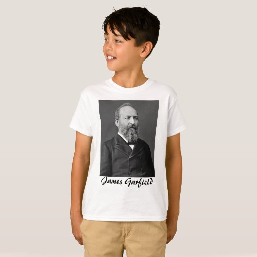 James Garfield 20 T-shirt (Voorkant volledig)