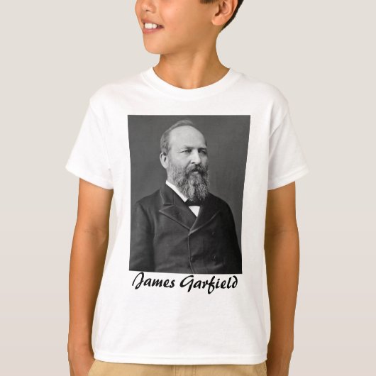 James Garfield 20 T-shirt (Voorkant)