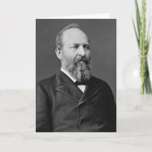 James Garfield 20ste President Kaart (Voorkant)
