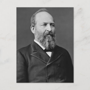 James Garfield 20th President Briefkaart