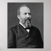 James Garfield 20th President Poster (Voorkant)
