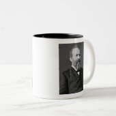 James Garfield 20th President Tweekleurige Koffiemok (Voorkant rechts)