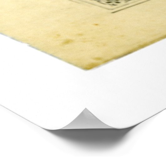 James Garfield Ondertekende controle vanaf 25 janu Poster (Hoek)