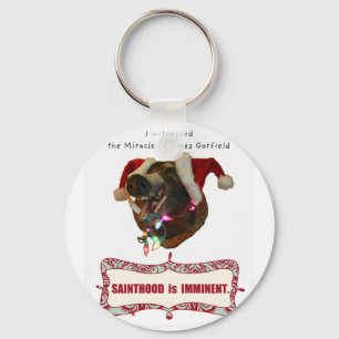 James Garfield: Patron Saint of Accidental Miracle Sleutelhanger