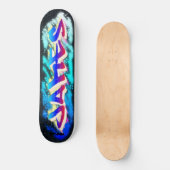 JAMES Gepersonaliseerd Graffiti Skateboard (Voorkant)