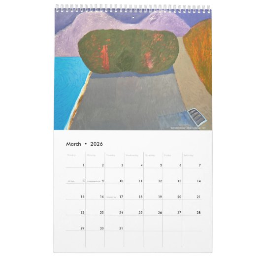 James Gordaneer Art of Victoria Calendar Kalender (Mar 2026)