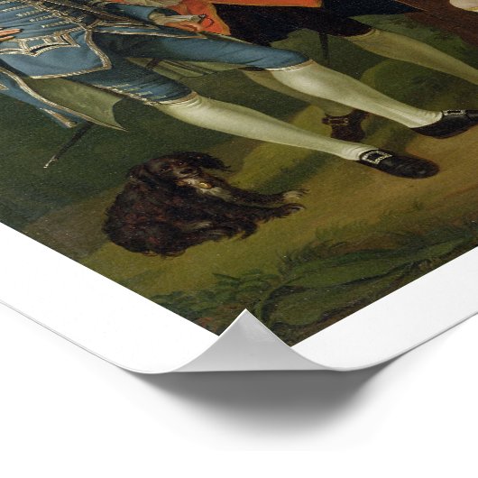 James Grant, John Mytton, het Honorable T Poster (Hoek)