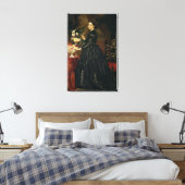 James Guthrie, c.1864-5 (olie op doek) Canvas Afdruk (Insitu (Slaapkamer))