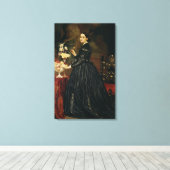 James Guthrie, c.1864-5 (olie op doek) Canvas Afdruk (Insitu (Houten vloer))