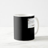 James Harden Funny Tweets Koffiemok (Voorkant rechts)