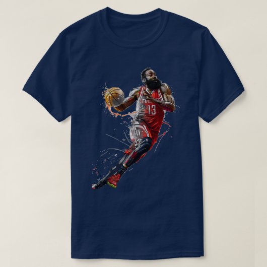 James Harden Rocket T-shirt (Design voorkant)