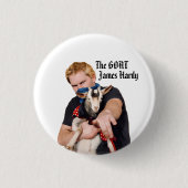 James Hardy Button (Voorkant)