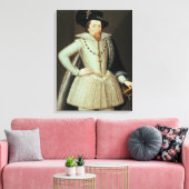 James I, halve lengte portret Canvas Afdruk (Insitu (Woonkamer))