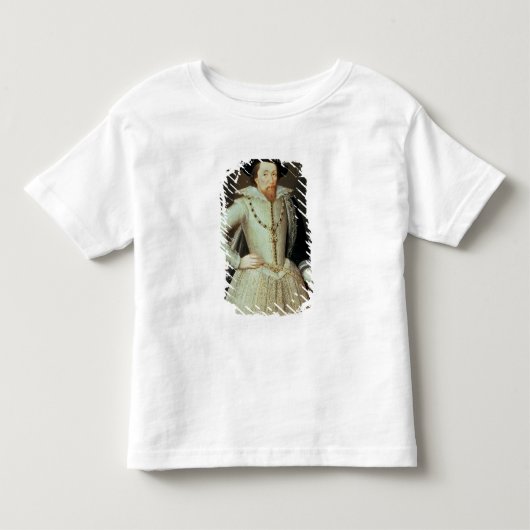 James I, halve lengte portret Kinder Shirts (Voorkant)