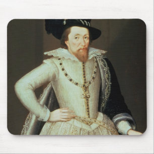 James I, halve lengte portret Muismat