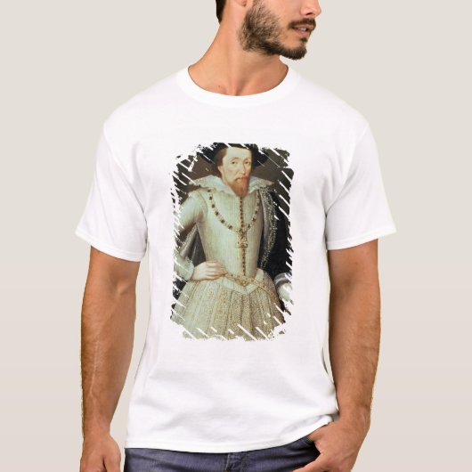 James I, halve lengte portret T-shirt (Voorkant)