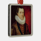 James I Metalen Ornament (Rechts)