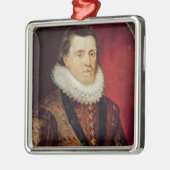 James I Metalen Ornament (Links)